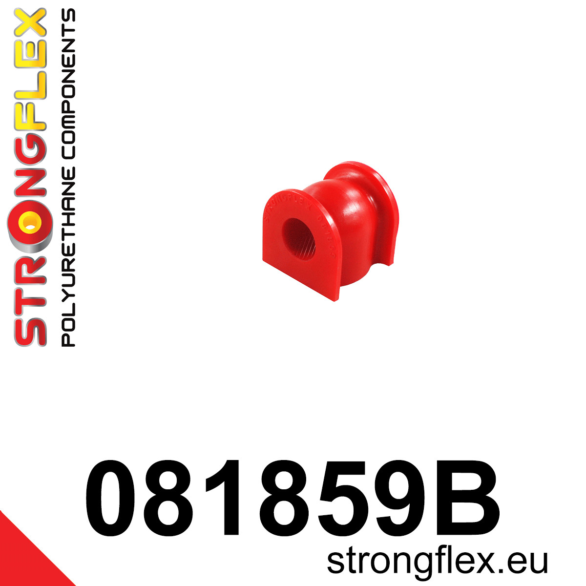 Strongflex Honda Voorste stabilisatorrubber – 081859B 1 Strongflex Honda Voorste stabilisatorrubber – 081859B
