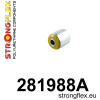 Strongflex Infiniti Voorste schokdempersteun rubber SPORT – 281988AX ZWART