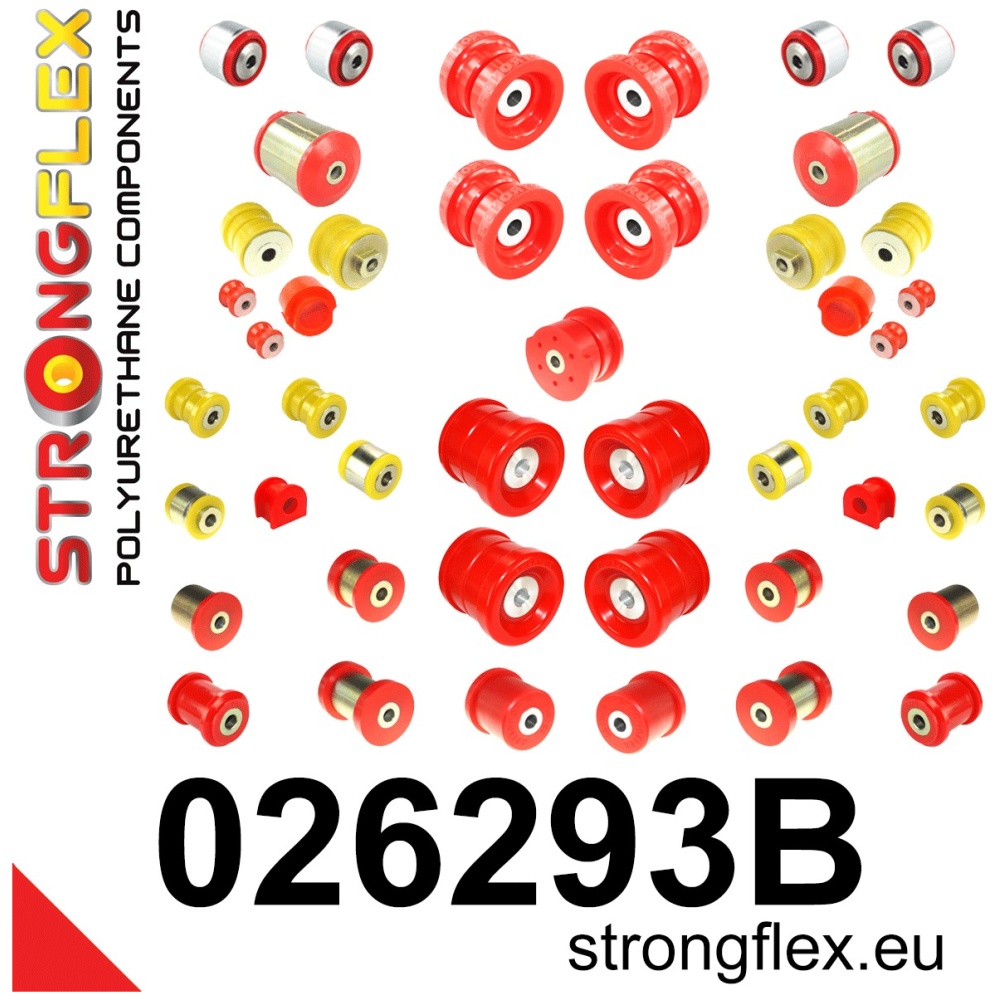 Strongflex Audi Complete polyurethaan ophangrubberset – 026293B