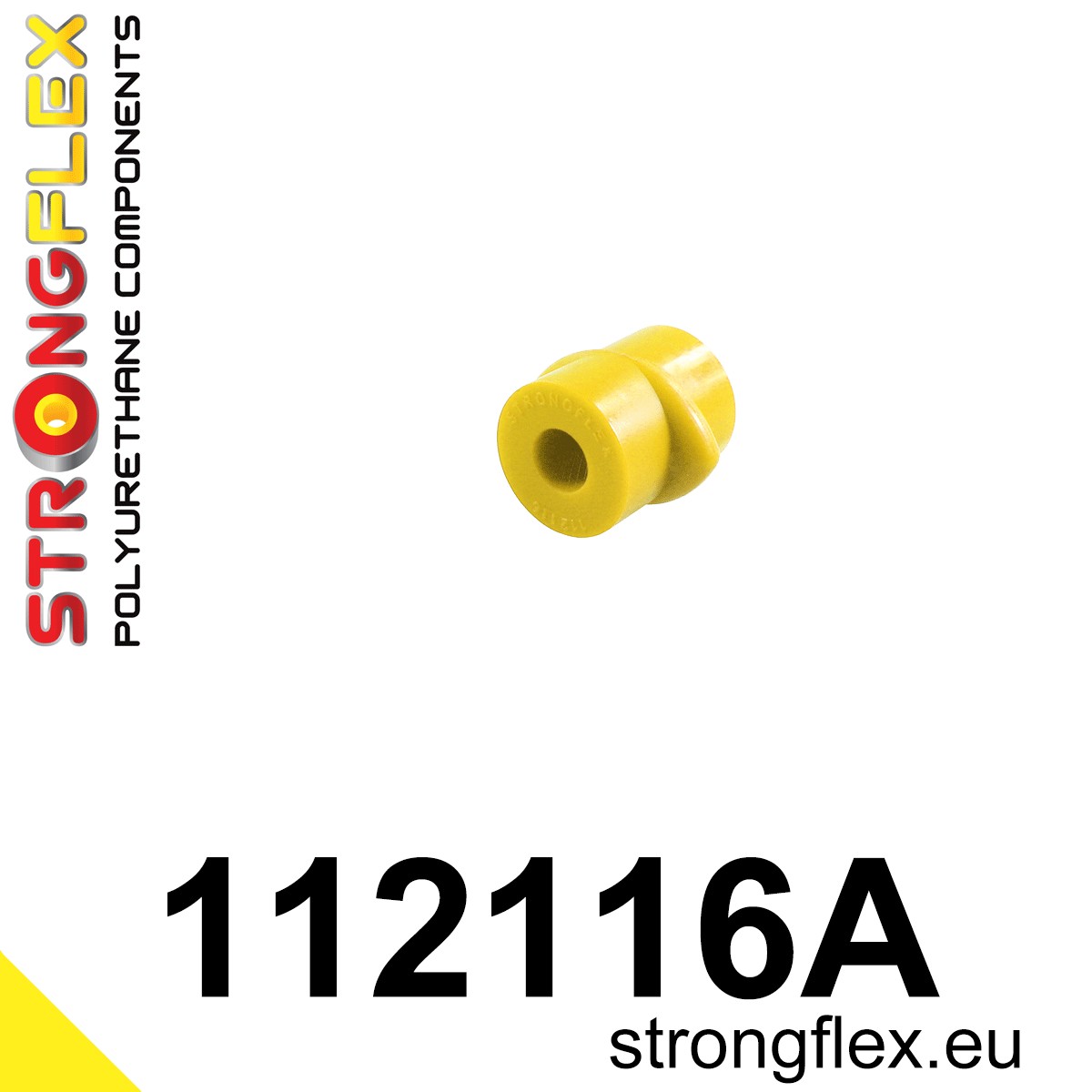 Strongflex Mercedes Achterste stabilisator rubber SPORT – 112116A 1 Strongflex Mercedes Achterste stabilisator rubber SPORT – 112116A