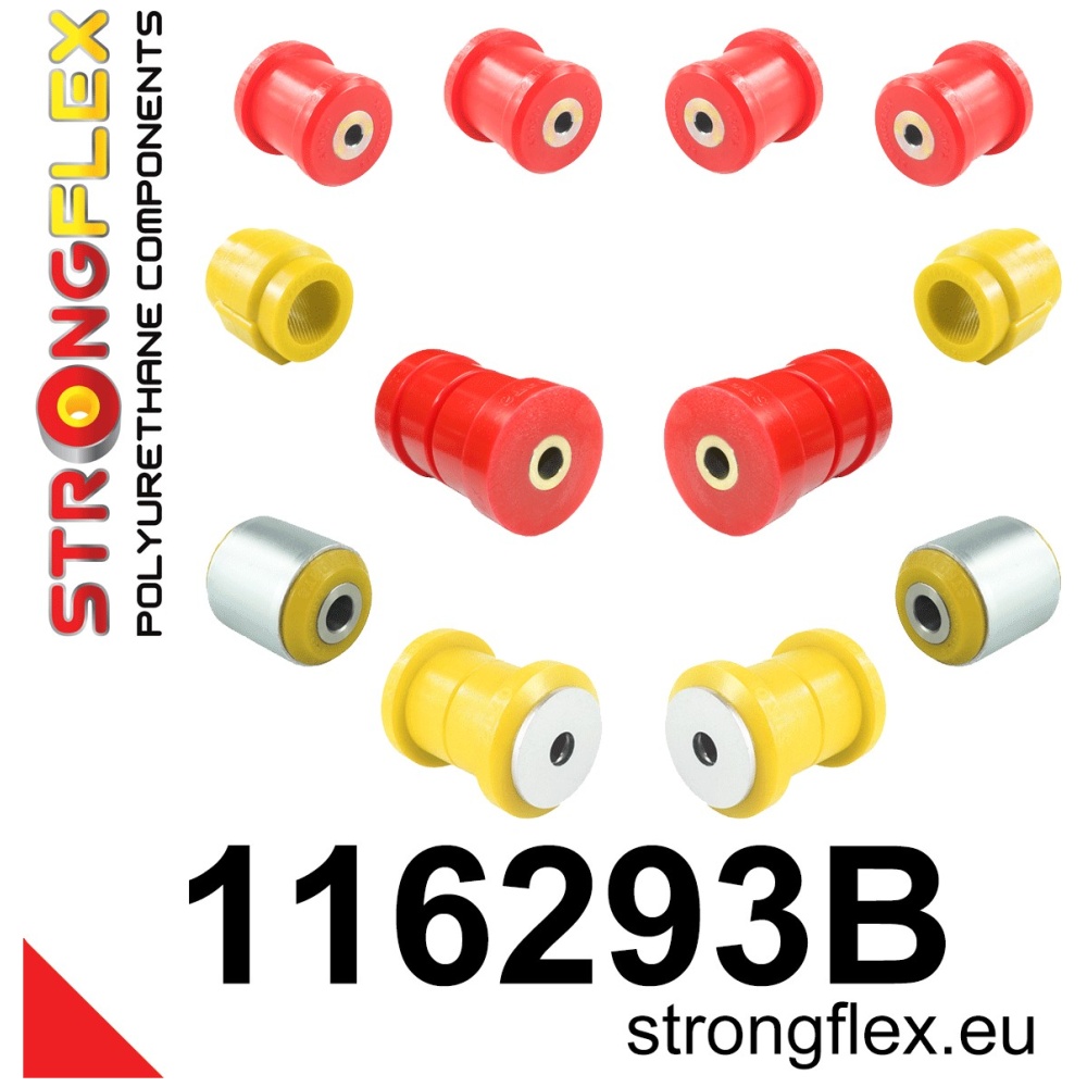 Strongflex Mercedes Fahrwerksbuchsensatz vorne – 116293B