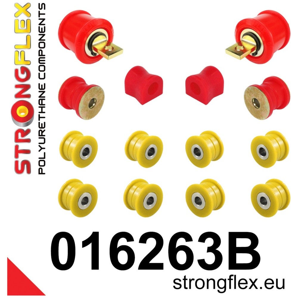 Strongflex Alfa Romeo Achterste ophangrubberset – 016263B