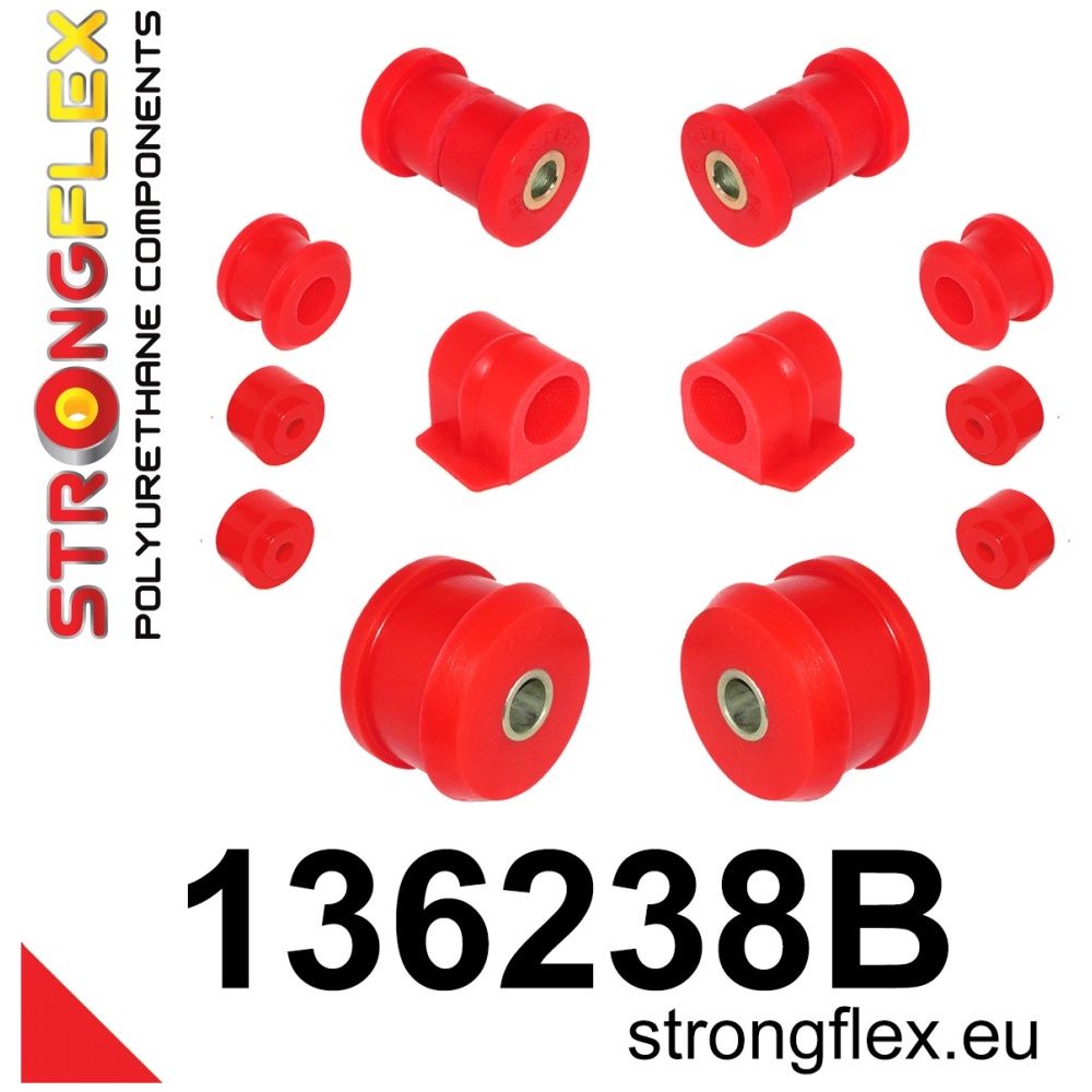 Strongflex Opel Vauxhall Voorste ophangrubberset – 136238B