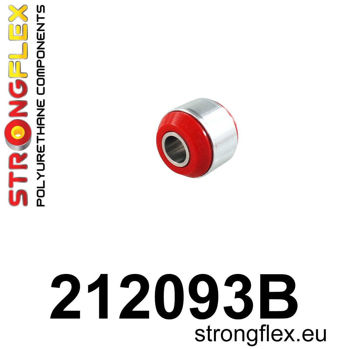 Strongflex Toyota Voorste draagarm – achterste rubber – 212093BX ZWART 2 Strongflex Toyota Voorste draagarm – achterste rubber – 212093BX ZWART – Bild 2