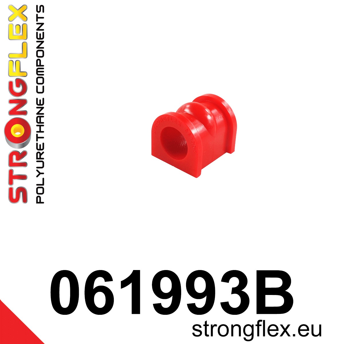 Strongflex Dodge Voorste / achterste stabilisatorrubber – 061993B 1 Strongflex Dodge Voorste / achterste stabilisatorrubber – 061993B