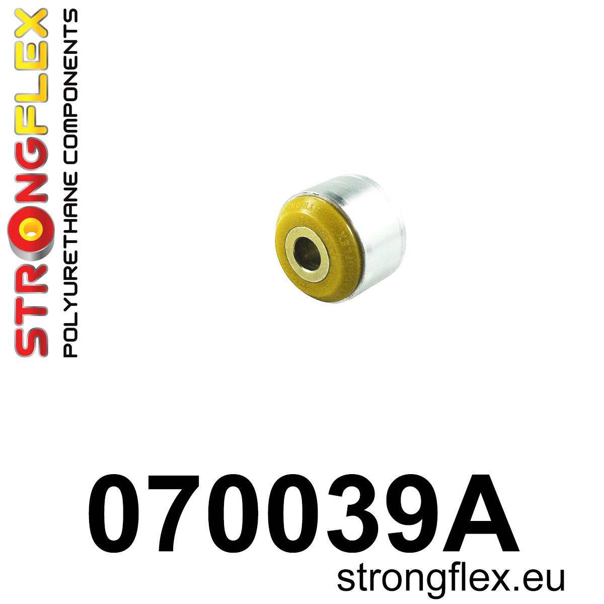 Strongflex Ford Achterste steering knuckle rubber SPORT – 070039A 1 Strongflex Ford Achterste steering knuckle rubber SPORT – 070039A