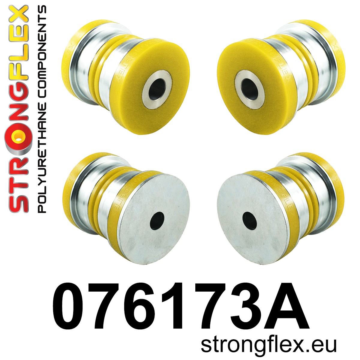 Strongflex Ford Achterste subframe rubberset SPORT – 076173A 1 Strongflex Ford Achterste subframe rubberset SPORT – 076173A