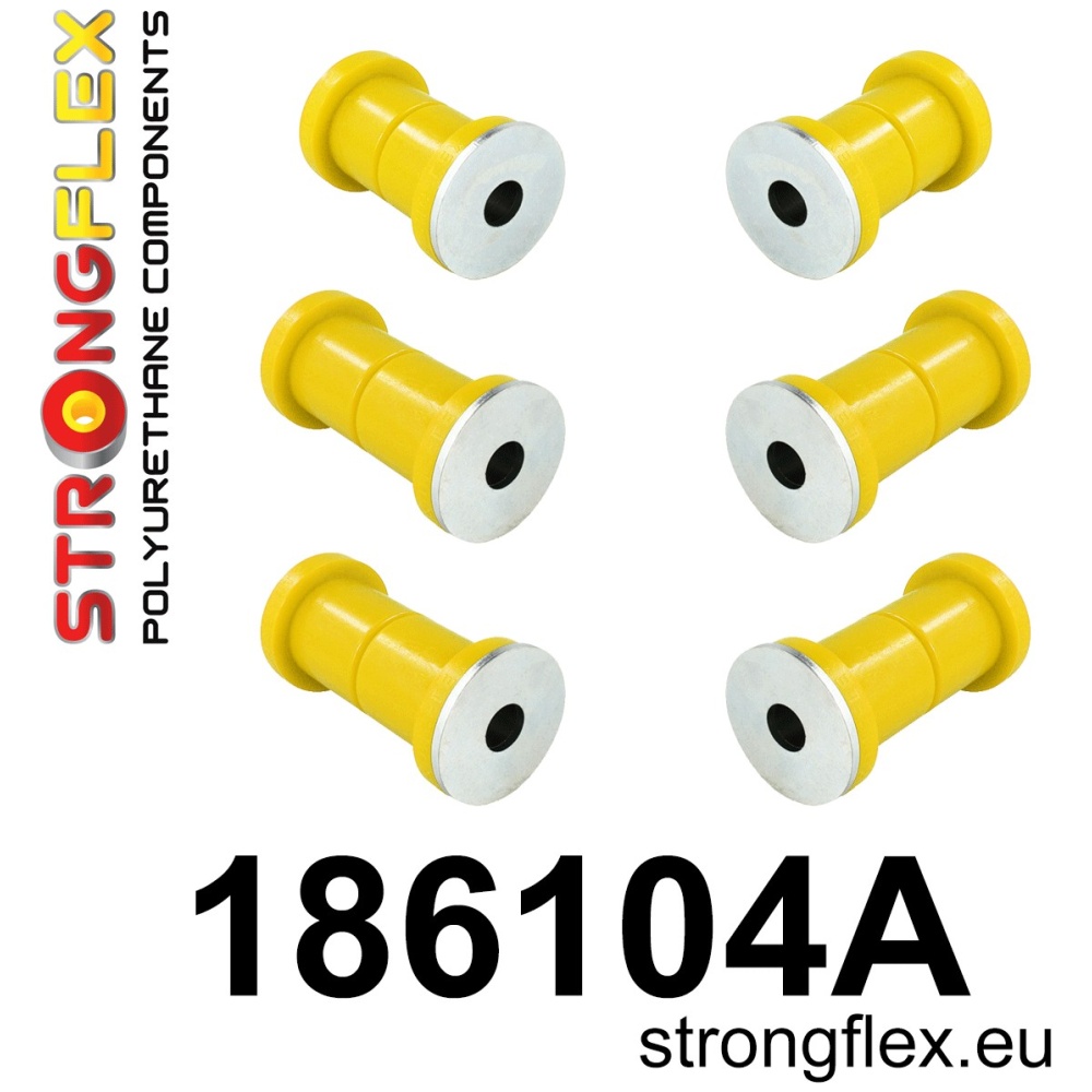 Strongflex Porsche Hinterachsträger-Buchsensatz SPORT – 186104A