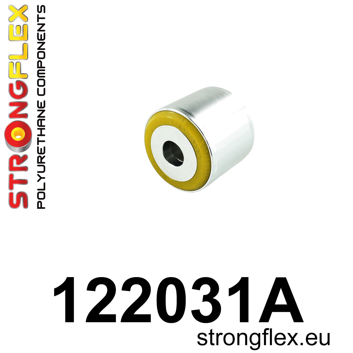 Strongflex Dodge Voorste draagarm – achterste rubber SPORT – 122031AX ZWART 2 Strongflex Dodge Voorste draagarm – achterste rubber SPORT – 122031AX ZWART – Bild 2