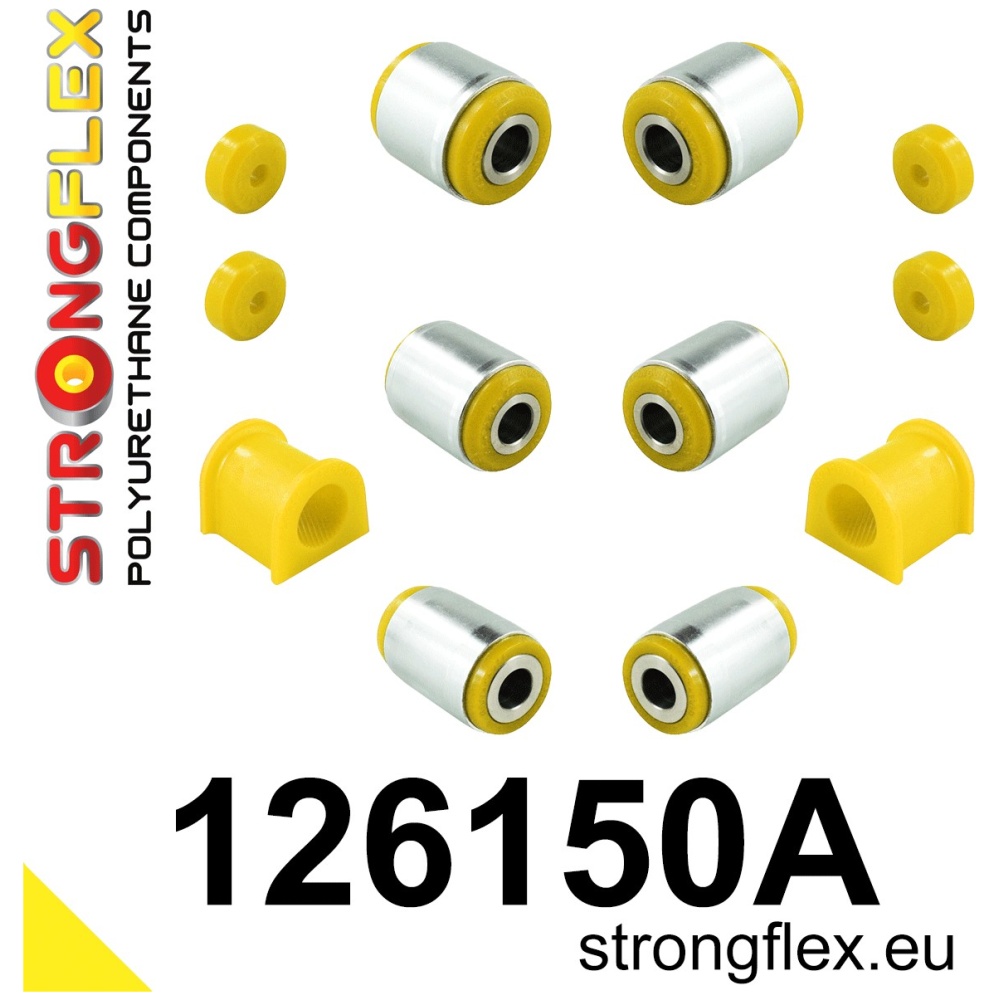 Strongflex Dodge Achterste ophangrubberset SPORT – 126150A