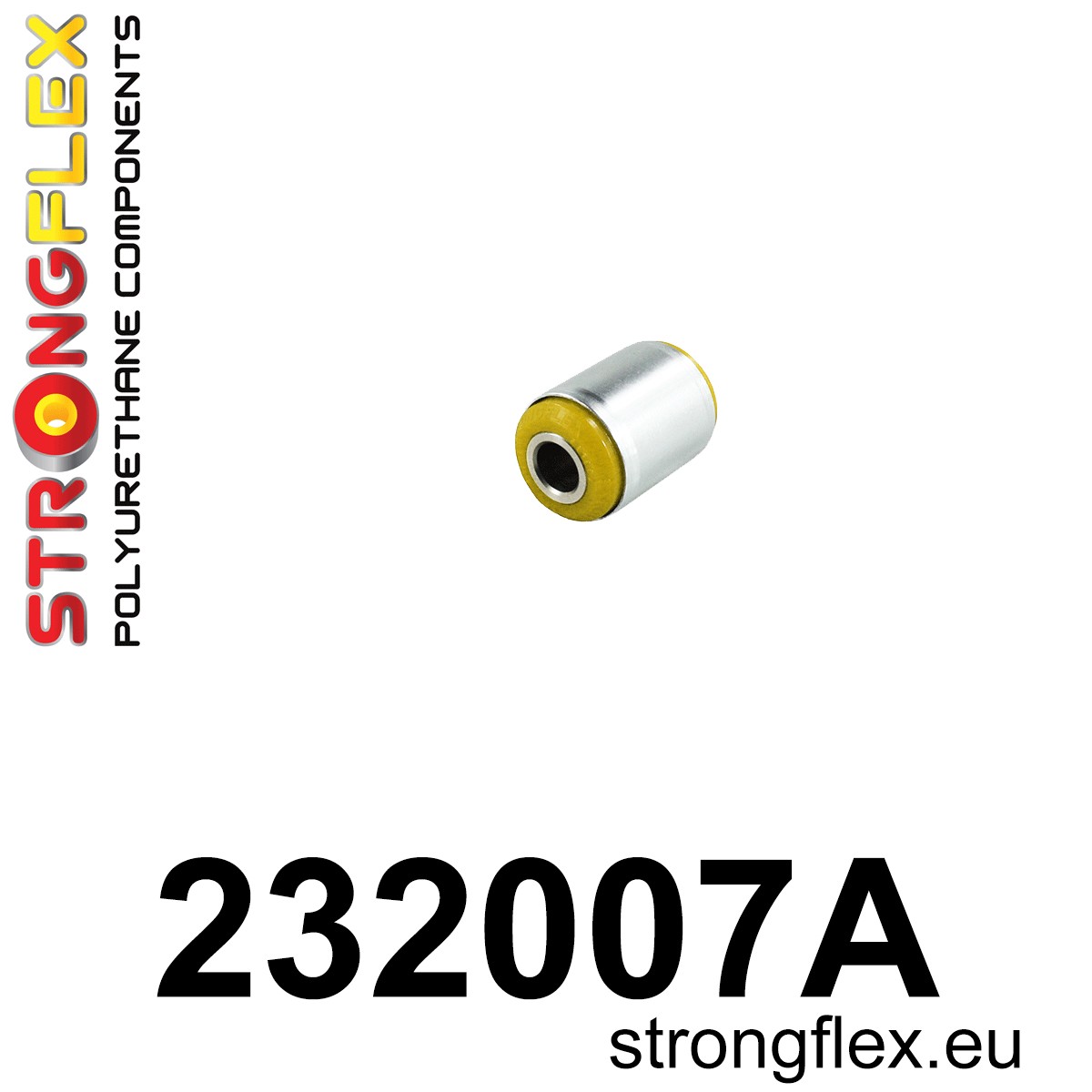 Strongflex Volvo Voorste draagarm rubber SPORT – 232007A 1 Strongflex Volvo Voorste draagarm rubber SPORT – 232007A