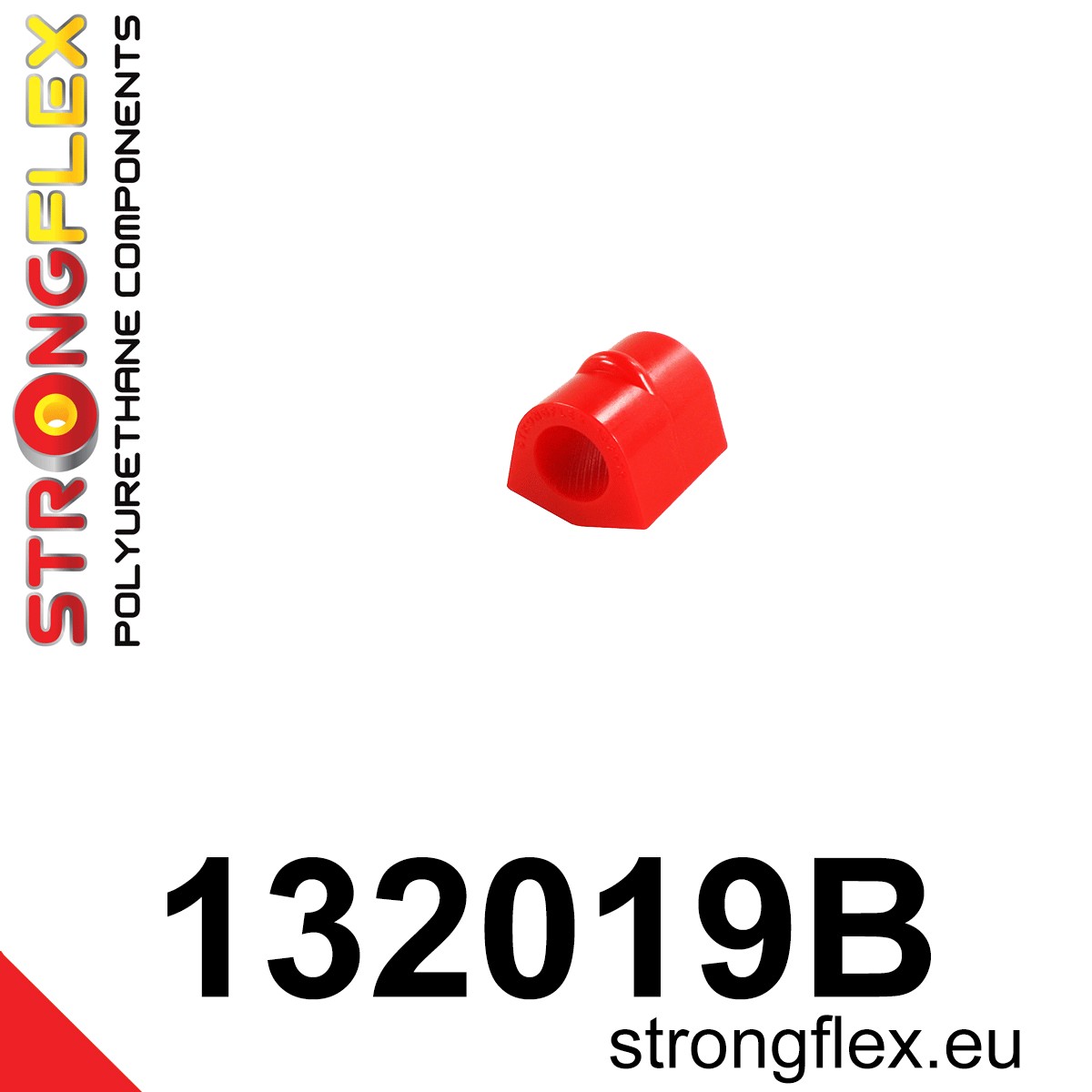 Strongflex Opel Vauxhall Voorste stabilisatorrubber – 132019BX ZWART 2 Strongflex Opel Vauxhall Voorste stabilisatorrubber – 132019BX ZWART – Image 2