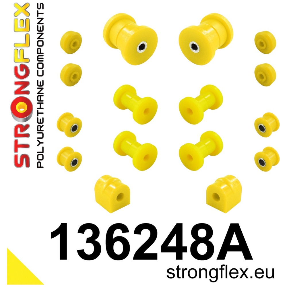 Strongflex Opel Vauxhall Fahrwerksbuchsensatz hinten SPORT – 136248A