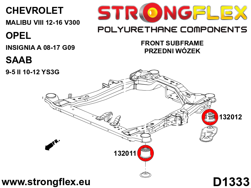 Strongflex Chevrolet Complete polyurethaan ophangrubberset SPORT – 136256A 4 Strongflex Chevrolet Complete polyurethaan ophangrubberset SPORT – 136256A - Afbeelding 4