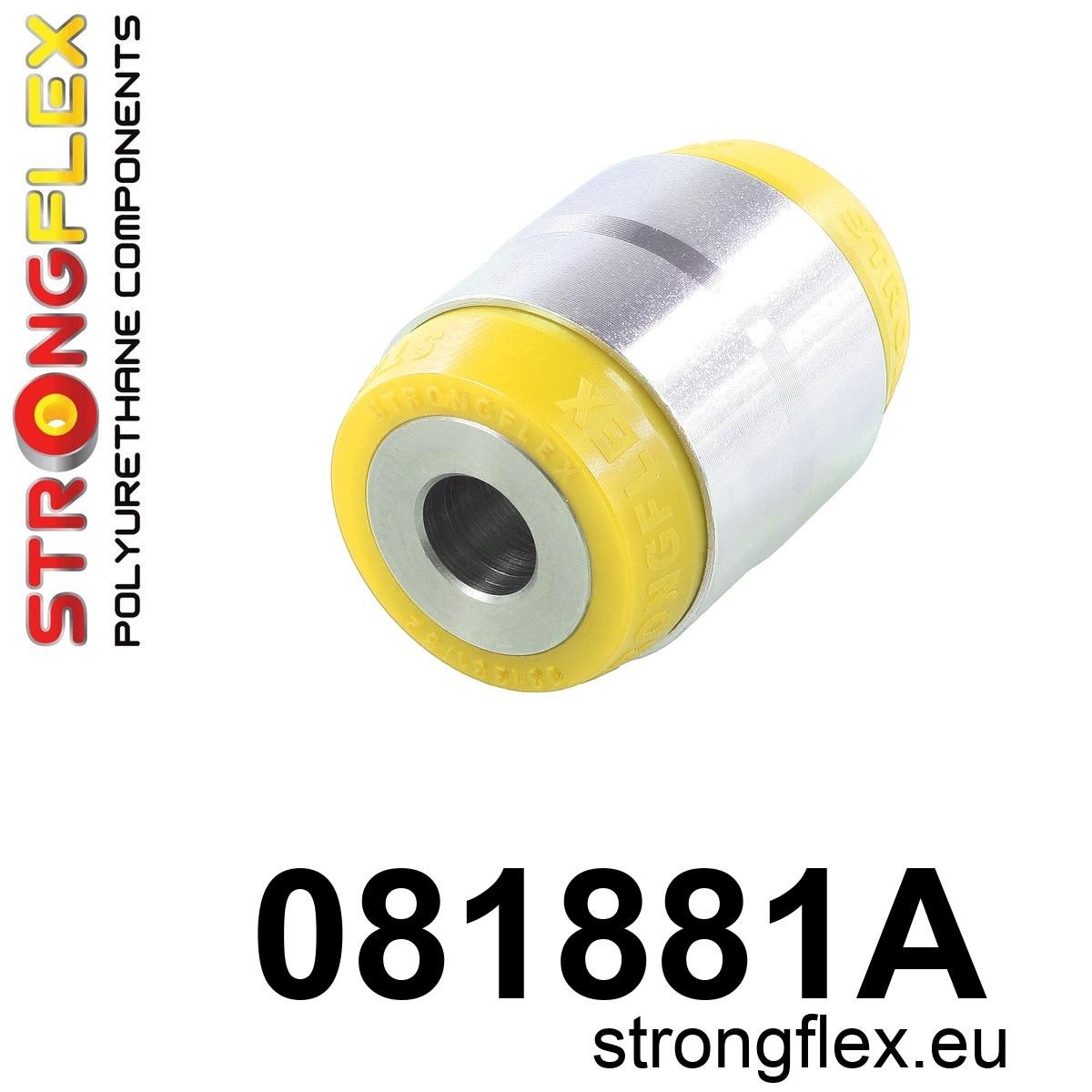 Strongflex Honda Achteras onderste draagarm – binnenste rubber SPORT – 081881AX ZWART 2 Strongflex Honda Achteras onderste draagarm – binnenste rubber SPORT – 081881AX ZWART – Bild 2