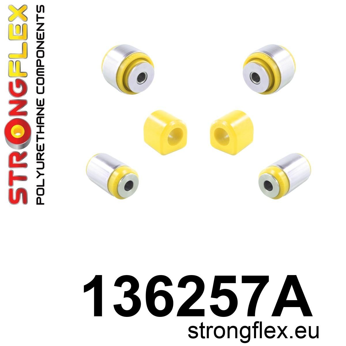Strongflex Peugeot Kit de silentblocs de suspension avant SPORT – 136257A 1 Strongflex Peugeot Kit de silentblocs de suspension avant SPORT – 136257A