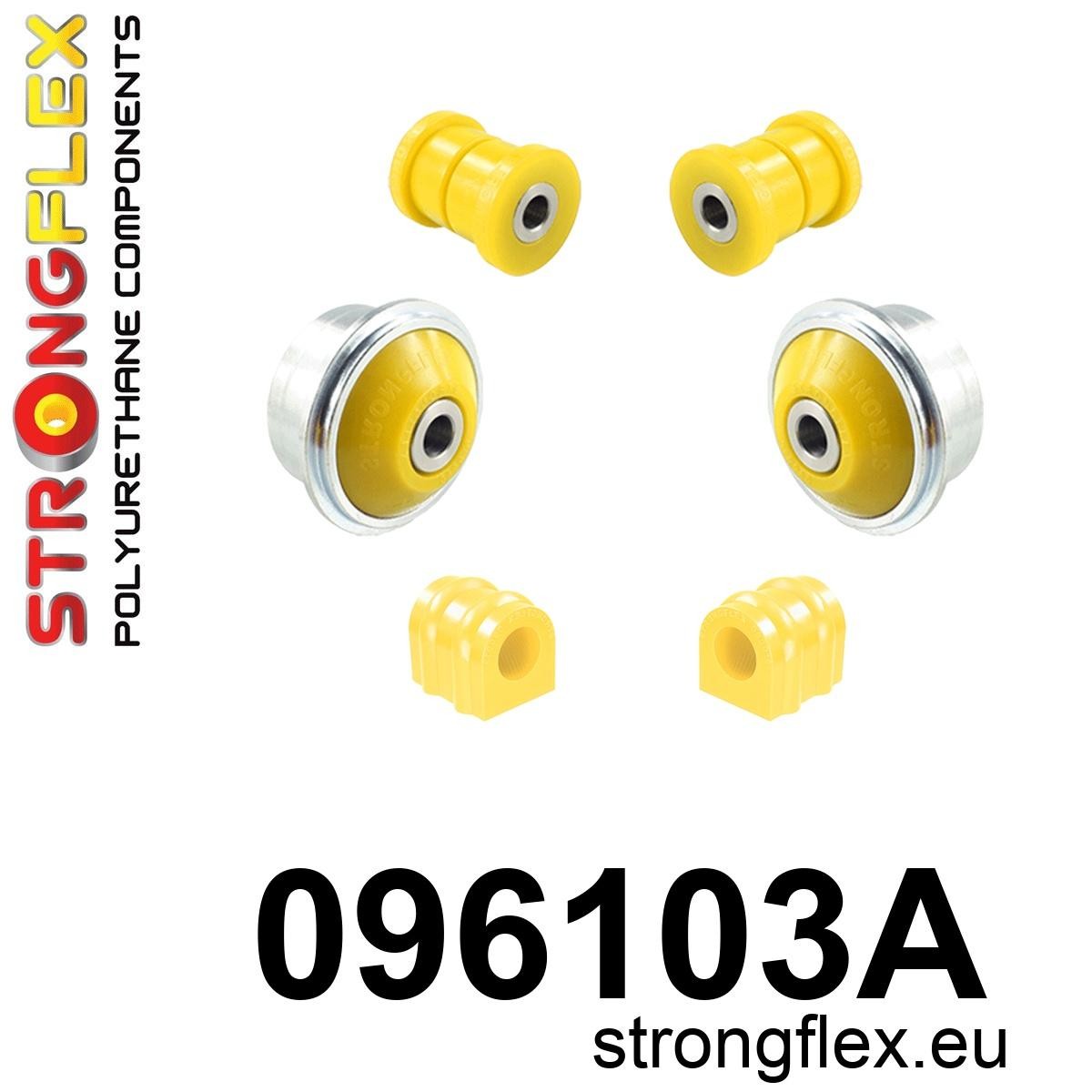 Strongflex Hyundai Voorste ophangrubberset SPORT – 096103A 1 Strongflex Hyundai Voorste ophangrubberset SPORT – 096103A