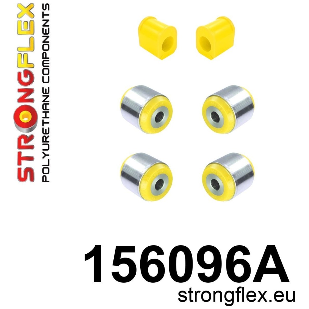 Strongflex Renault Voorste ophangrubberset SPORT – 156096A