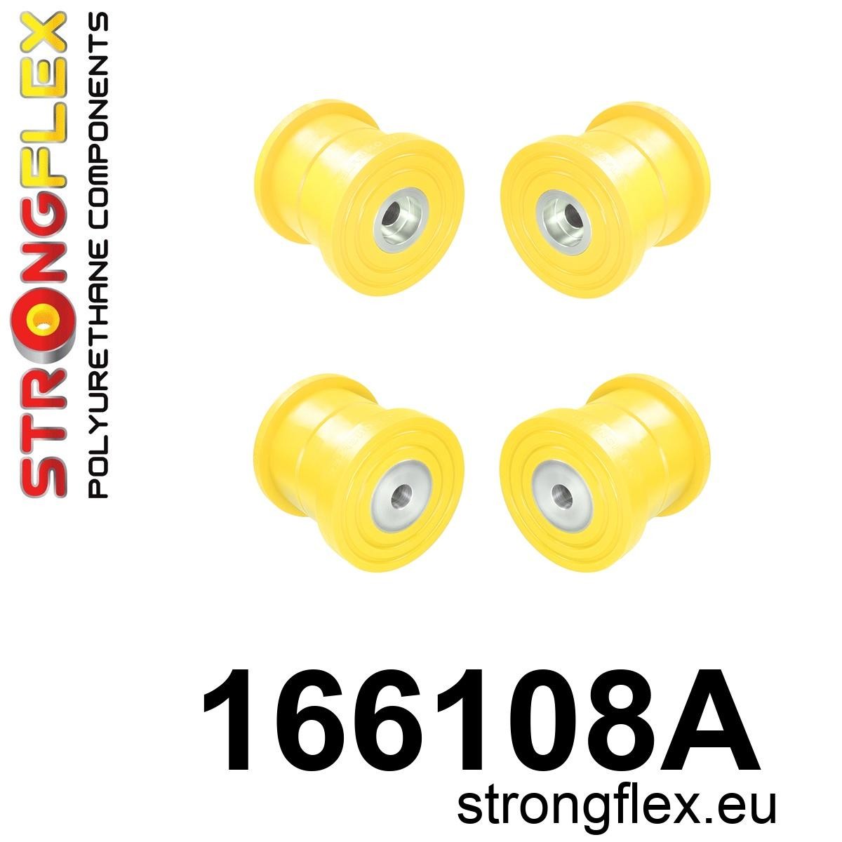Strongflex Maserati Achterste balk bevestiging rubberset SPORT – 166108A 1 Strongflex Maserati Achterste balk bevestiging rubberset SPORT – 166108A