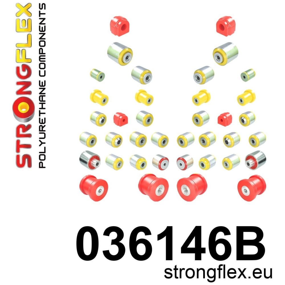 Strongflex Bmw Complete ophangrubberset – 036146B