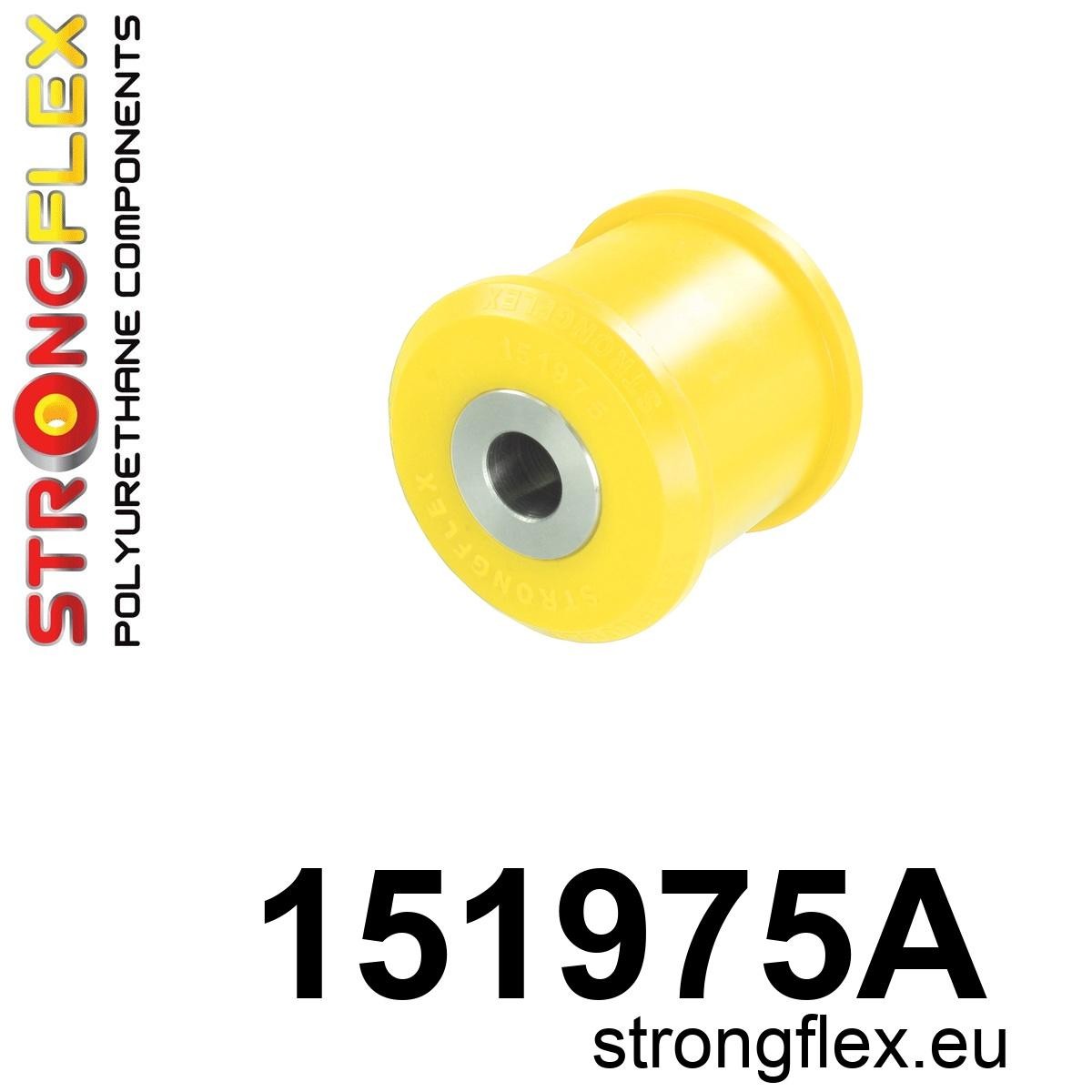 Strongflex Dacia Achterste langsdraagarm rubber SPORT – 151975A 1 Strongflex Dacia Achterste langsdraagarm rubber SPORT – 151975A