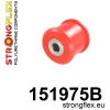 Strongflex Dacia Achterste langsdraagarm rubber – 151975B