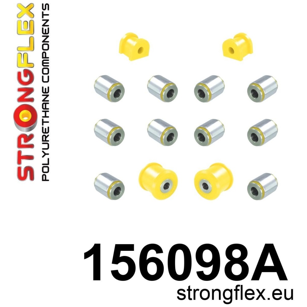 Strongflex Dacia Achterste ophangrubberset AWD SPORT – 156098A