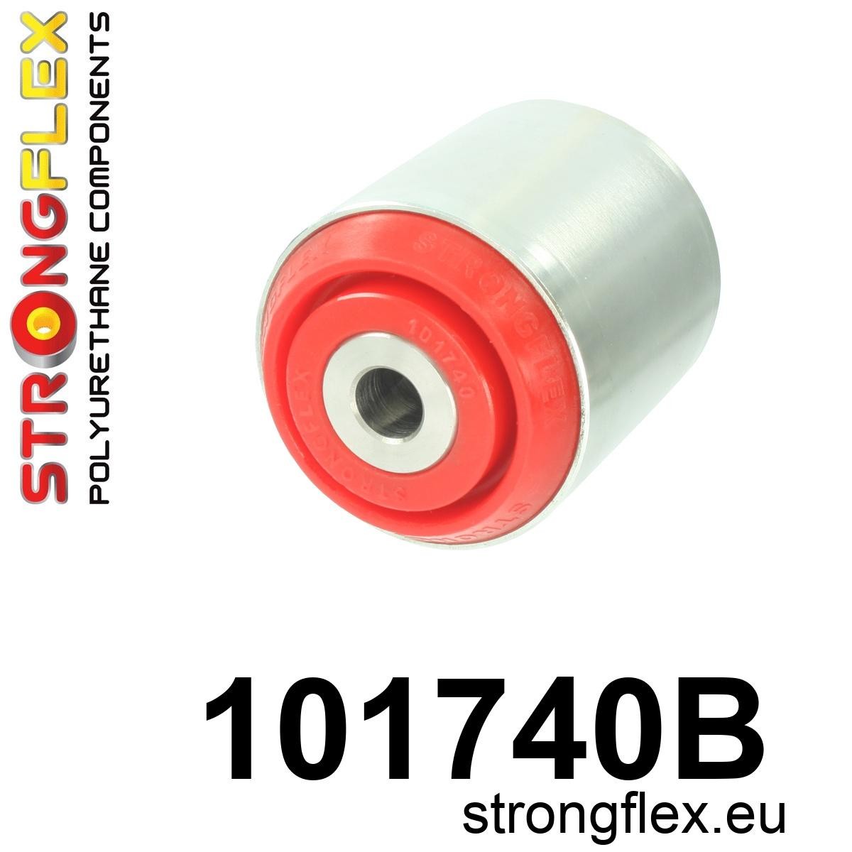 Strongflex Mazda Vooras onderste draagarm - achterste rubber – 101740B 1 Strongflex Mazda Vooras onderste draagarm - achterste rubber – 101740B