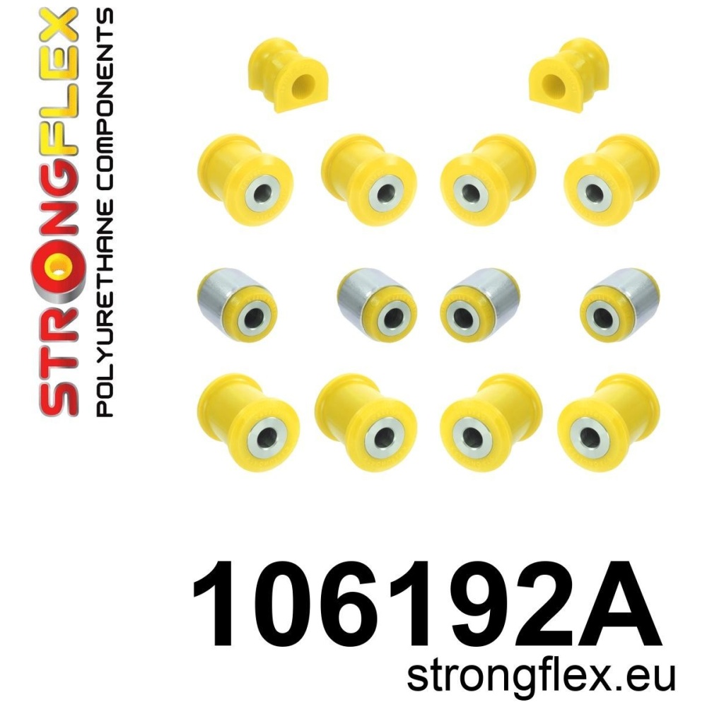 Strongflex Mazda Achterste ophangrubberset SPORT – 106192A