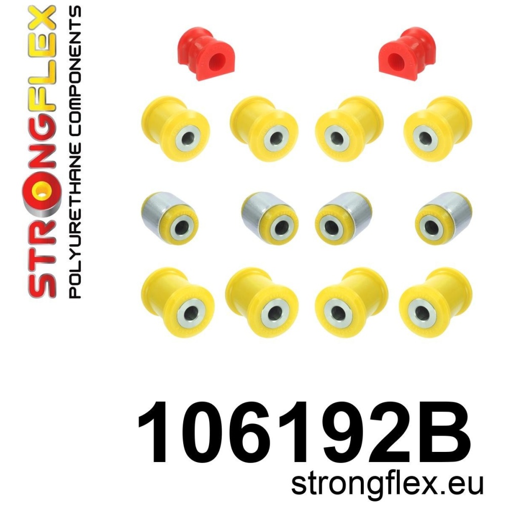 Strongflex Mazda Achterste ophangrubberset – 106192B