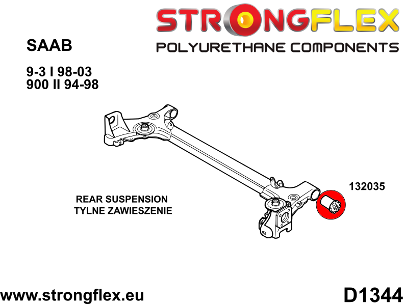 Strongflex Saab Complete ophangrubberset SPORT – 136259A 3 Strongflex Saab Complete ophangrubberset SPORT – 136259A – Image 3