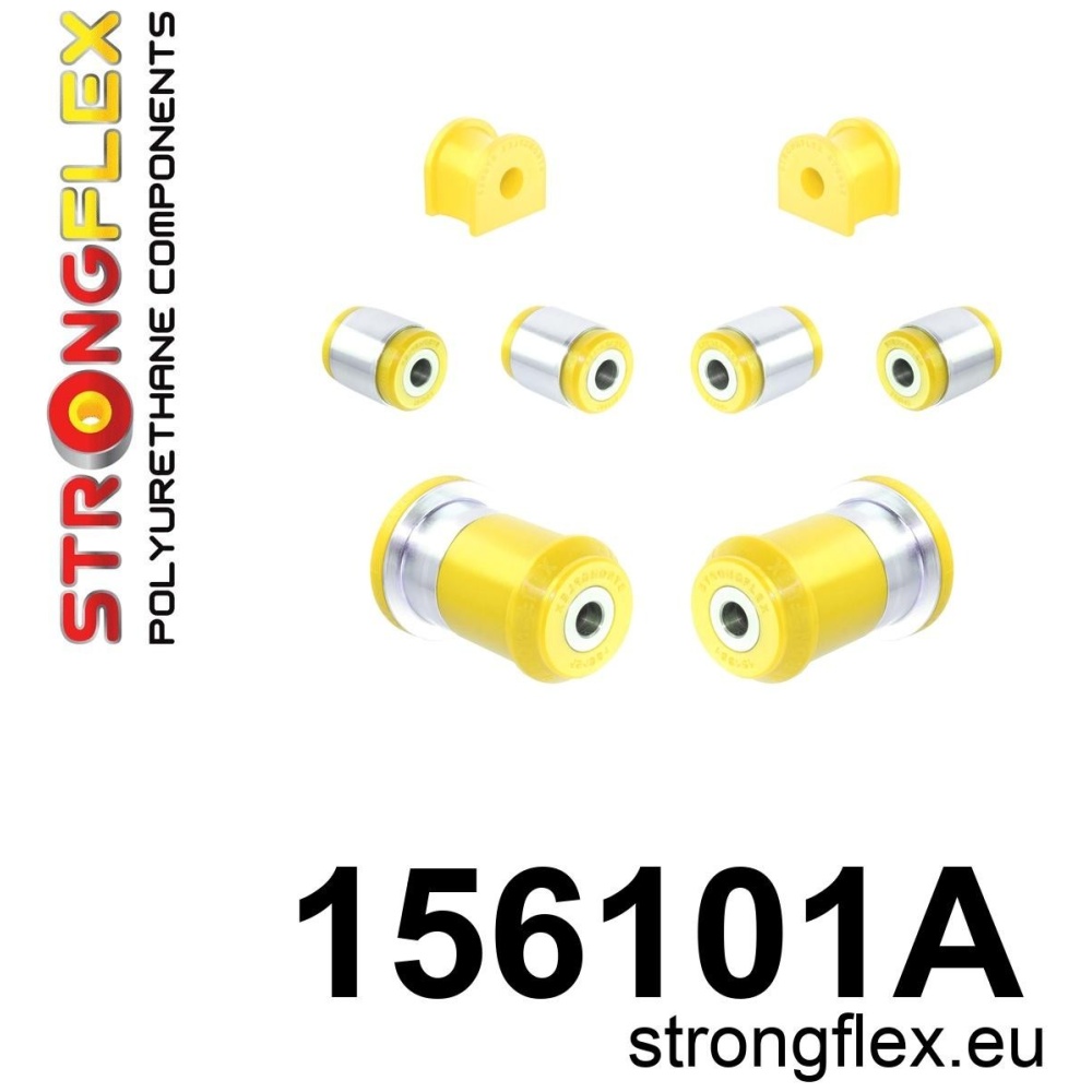 Strongflex Renault Complete ophangrubberset SPORT – 156101A
