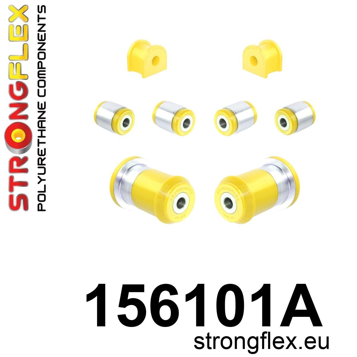 Strongflex Renault Complete ophangrubberset SPORT – 156101A 1 Strongflex Renault Complete ophangrubberset SPORT – 156101A