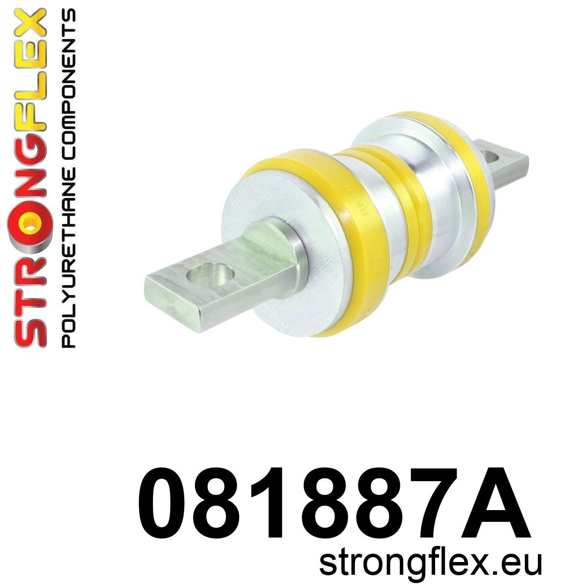 Strongflex Honda Achteras onderste draagarm voorste rubber SPORT – 081887A 1 Strongflex Honda Achteras onderste draagarm voorste rubber SPORT – 081887A