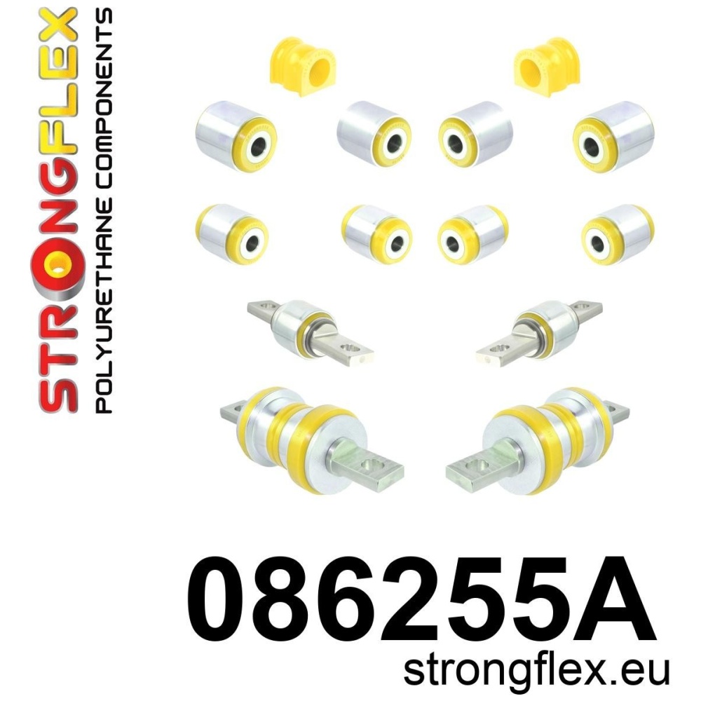 Strongflex Honda Achterste ophangrubberset SPORT – 086255A