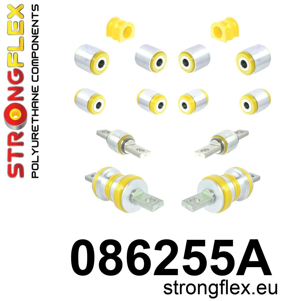 Strongflex Honda Achterste ophangrubberset SPORT – 086255A 1 Strongflex Honda Achterste ophangrubberset SPORT – 086255A