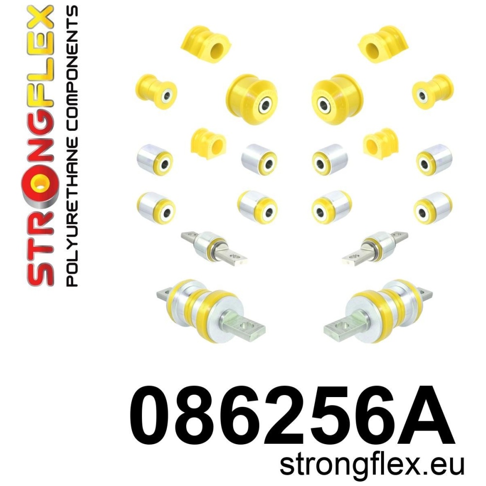 Strongflex Honda Complete ophangrubberset SPORT – 086256A