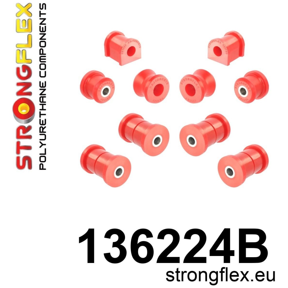 Strongflex Opel Vauxhall Achterste ophangrubberset – 136224B