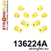 Strongflex Opel Vauxhall Achterste ophangrubberset SPORT – 136224A