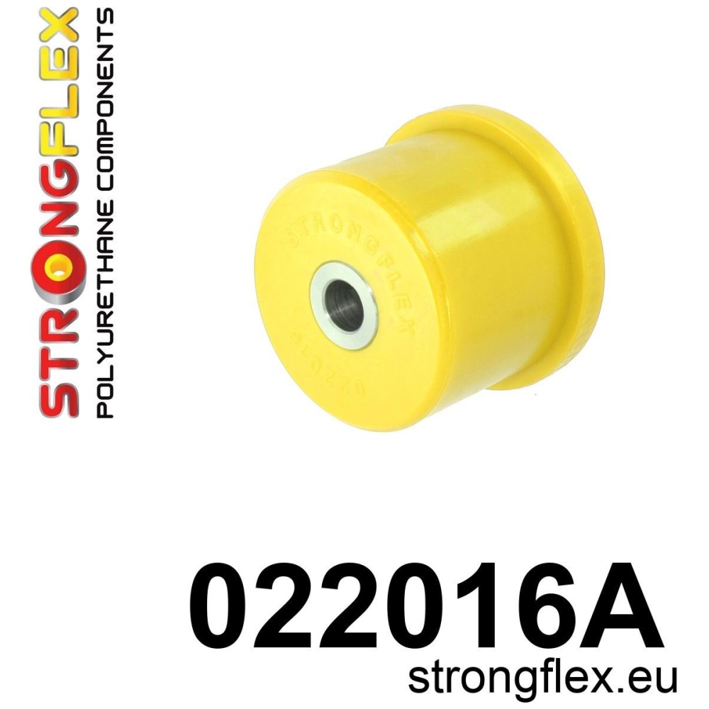 Strongflex Audi Vooras onderste draagarm rubber – achterste 72mm SPORT – 022016A