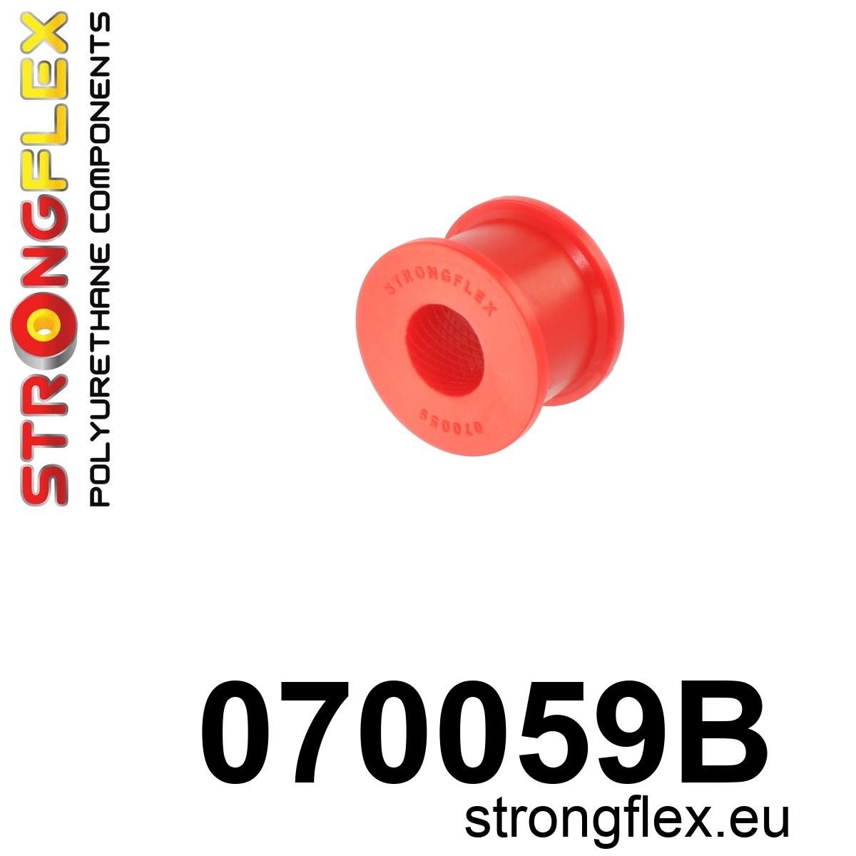 Strongflex Ford Achterste stabilisatorstang-rubber – 070059B 1 Strongflex Ford Achterste stabilisatorstang-rubber – 070059B