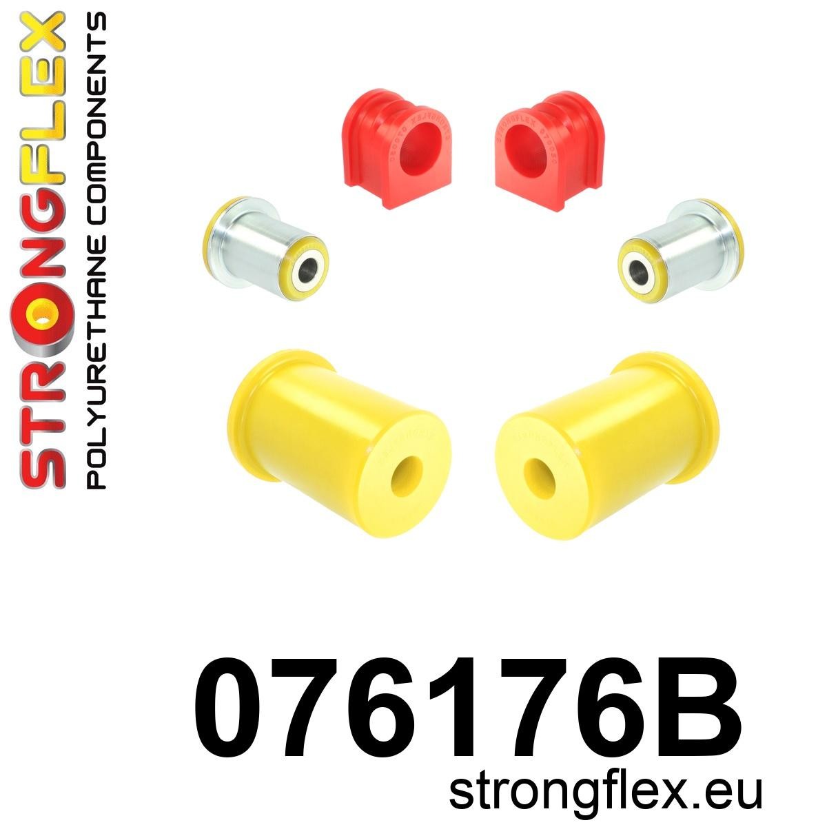 Strongflex Ford Voorste ophangrubberset – 076176B 1 Strongflex Ford Voorste ophangrubberset – 076176B