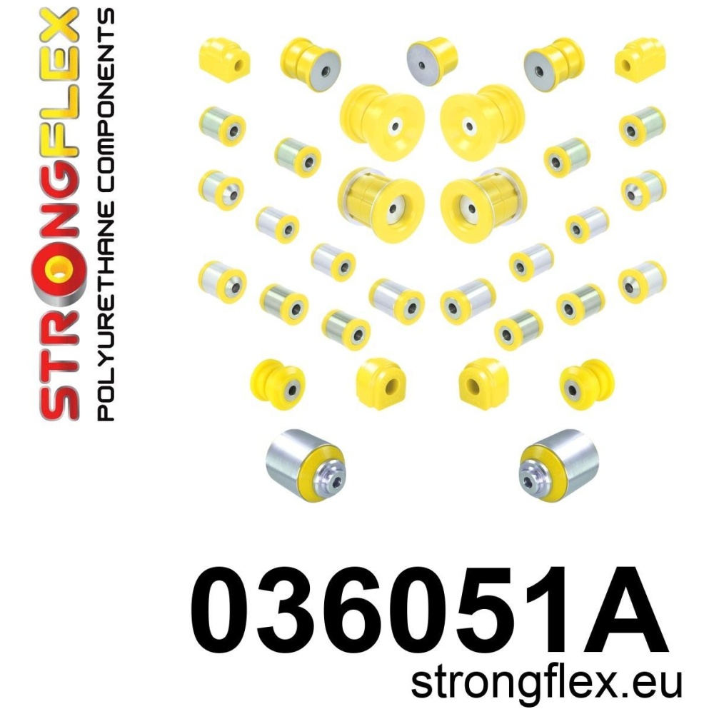 Strongflex BMW Kompletter Fahrwerksbuchsensatz SPORT – 036051A