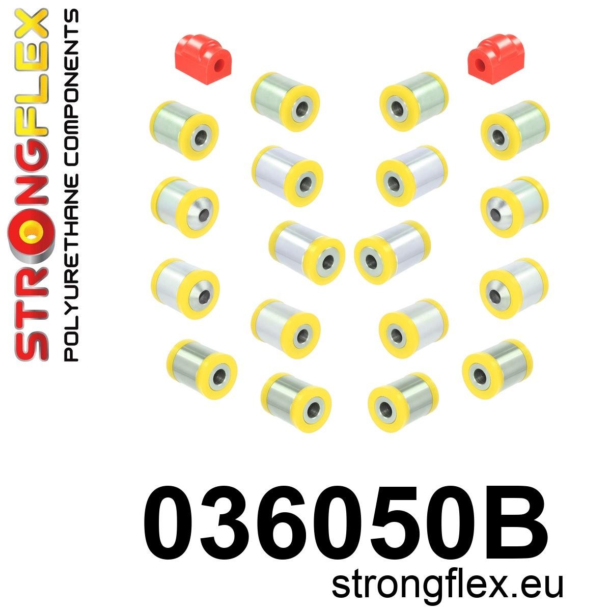 Strongflex Bmw Achterste ophangrubberset – 036050B 1 Strongflex Bmw Achterste ophangrubberset – 036050B