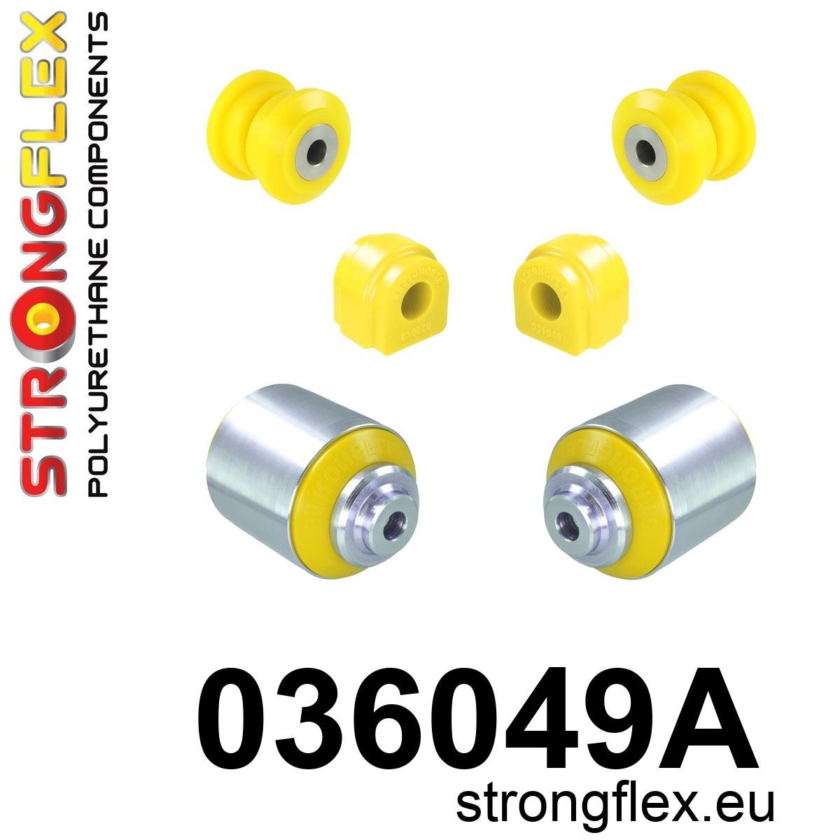 Strongflex Bmw Voorste ophangrubberset SPORT – 036049A 1 Strongflex Bmw Voorste ophangrubberset SPORT – 036049A