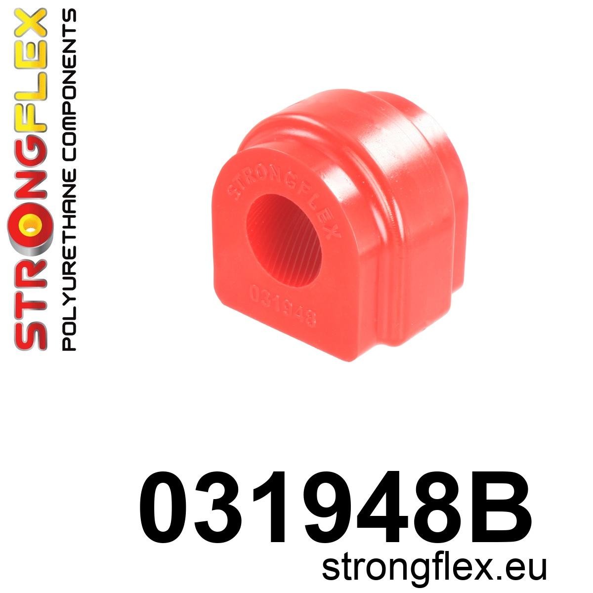 Strongflex Bmw Voorste stabilisatorrubber – 031948BX ZWART 2 Strongflex Bmw Voorste stabilisatorrubber – 031948BX ZWART – Image 2