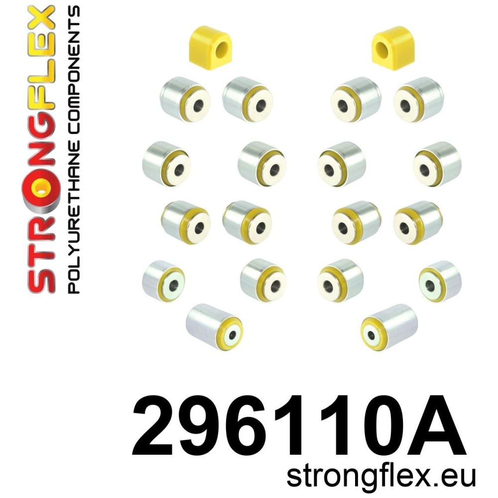 Strongflex Dodge Achterste ophangrubberset SPORT – 296110A