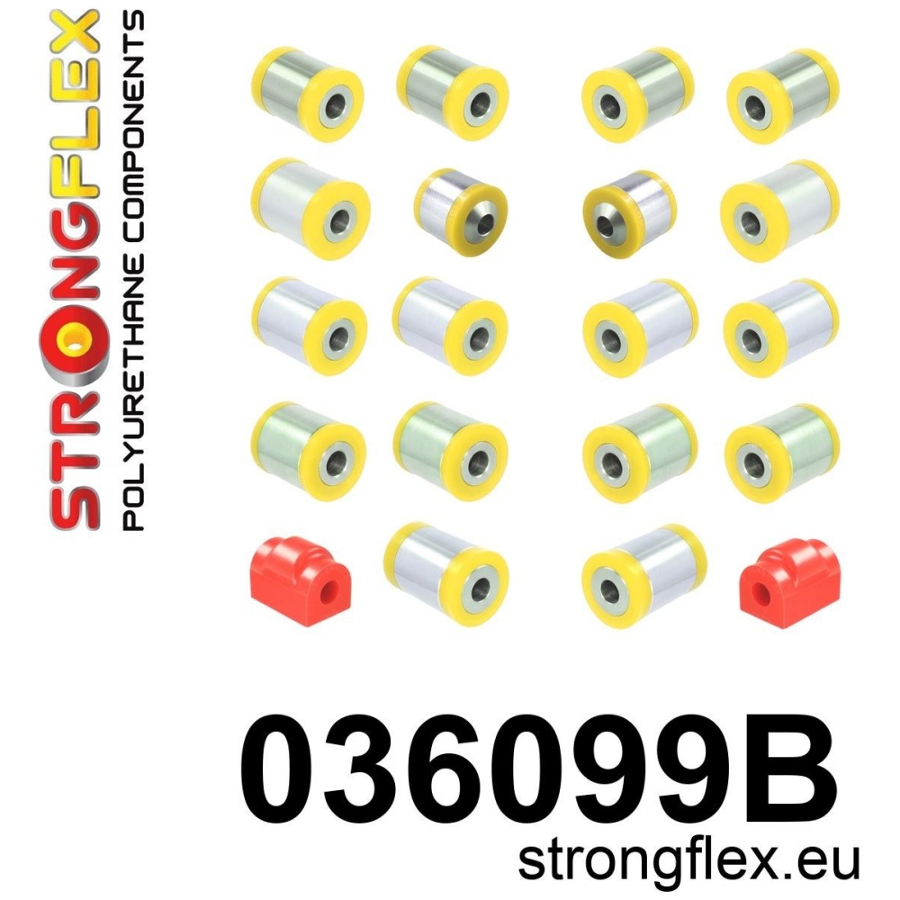 Strongflex Toyota Fahrwerksbuchsensatz hinten – 036099B