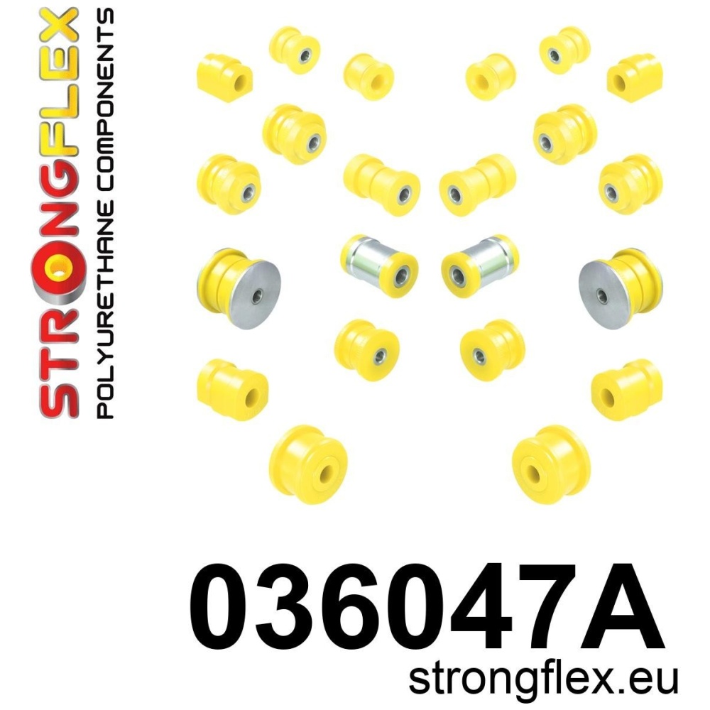 Strongflex BMW Front and rear suspension bush kit SPORT – 036047A