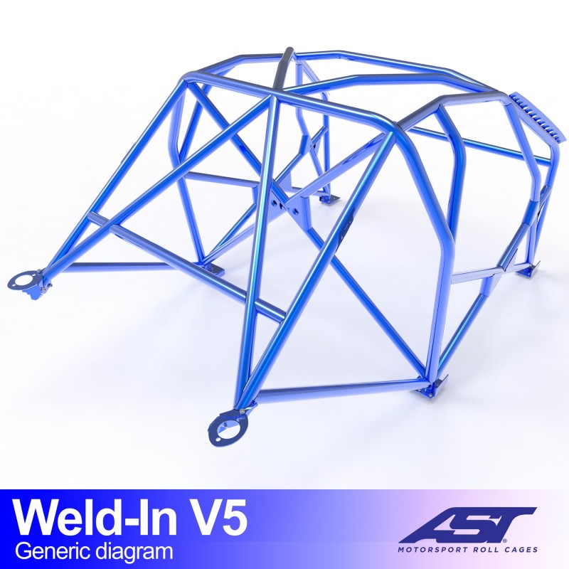 AST Inlas Rolkooi BMW E91 Touring V5 2 Detailopname van de complete balkenset van de AST inlas rolkooi V5 voor de BMW E91 Touring
